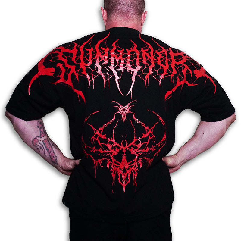 Demon Summoner Over Sized T-Shirt - Pump Cover Fit (Red)